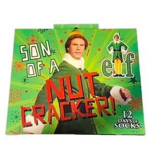 Elf “Son of a Nutcracker” 12 Days of Socks 🎄New